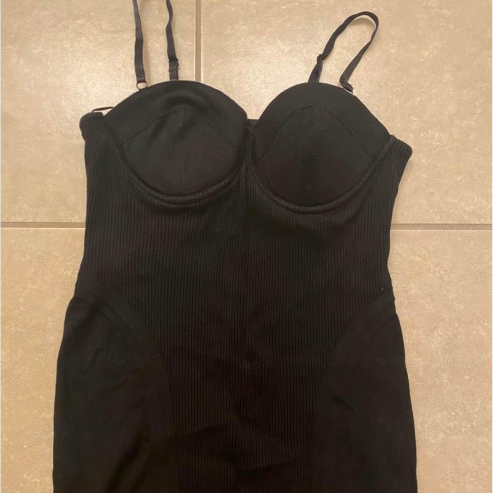 Black Guess Mesh Dress